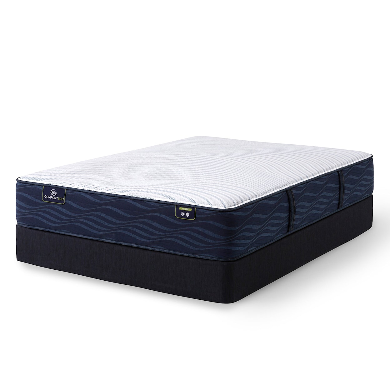 Serta iComfortECO S15GL FM TT Queen Mattress Set