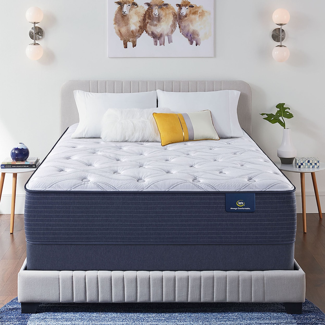 Serta Clarks Hill 15" Innerspring Plush California King Mattress