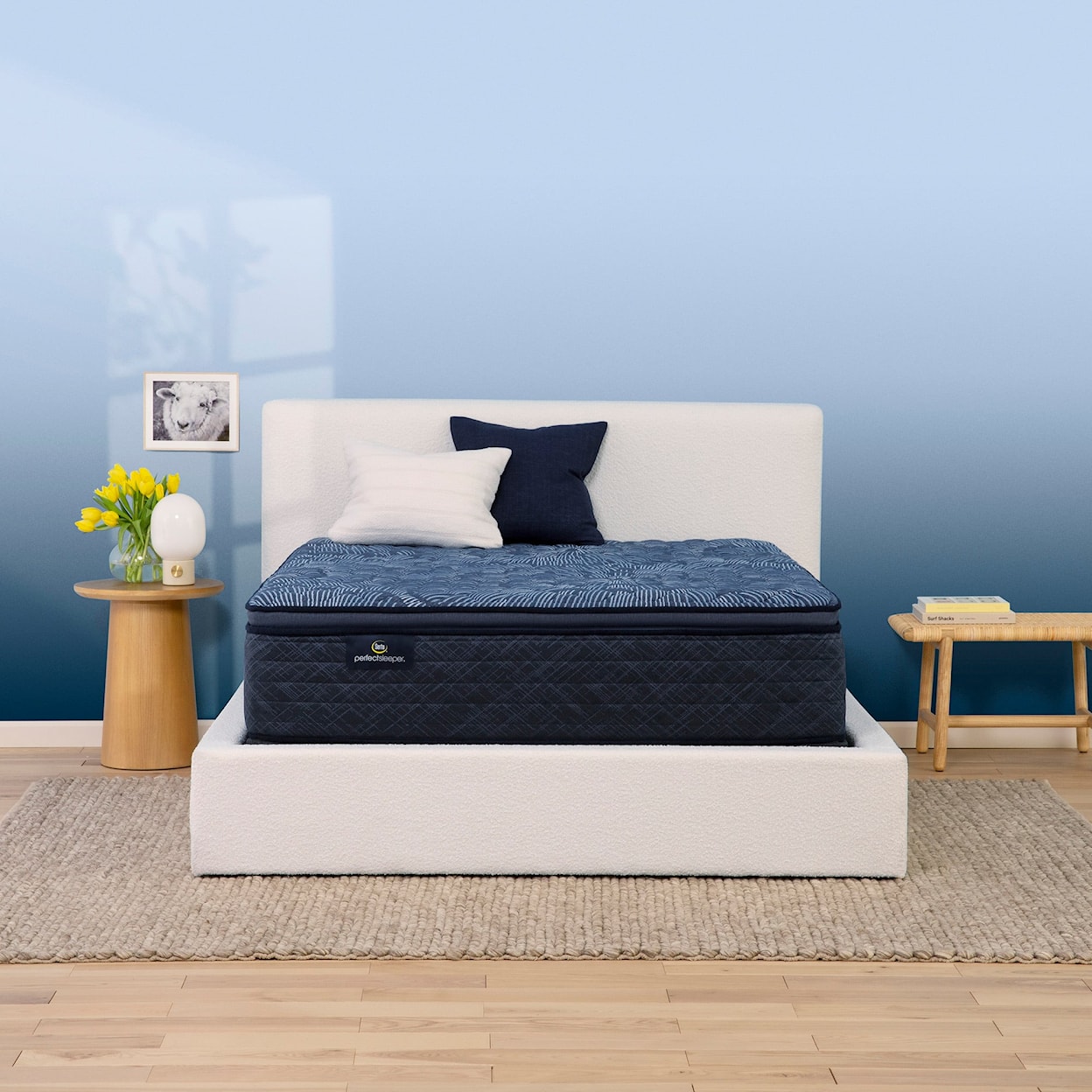 Serta Cobalt Calm 14.5" Firm Pillow Top Twin Mattress