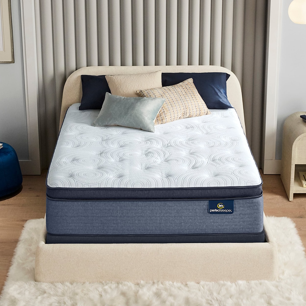 Serta Perfect Sleeper Ren. Night 16" Firm Pillow Top Twin XL Mattress