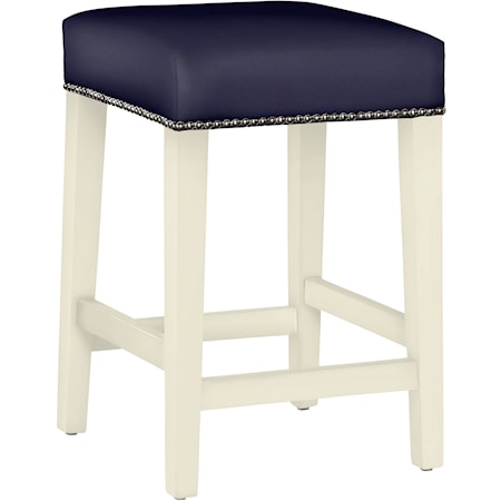 Jaxon Counter Stool with Nailheads