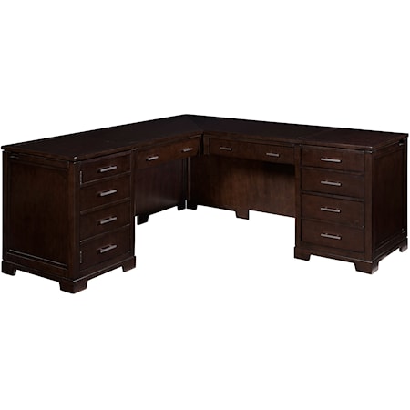 Hekman Executive L-Desk