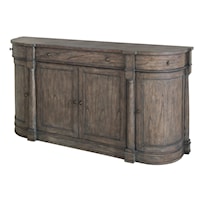 Hekman Curved End Buffet