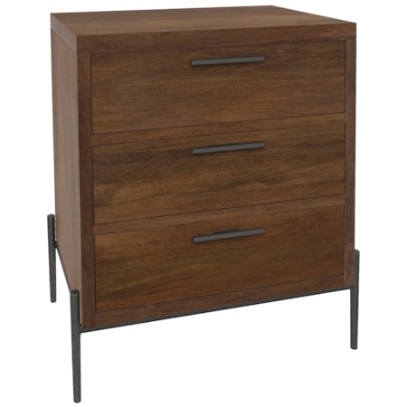 Three Drawer Night Stand