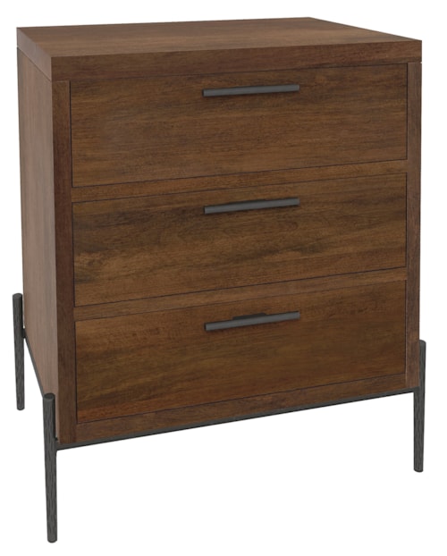 Three Drawer Night Stand