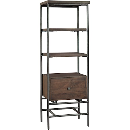 Hekman Bookcase with Open Shelving