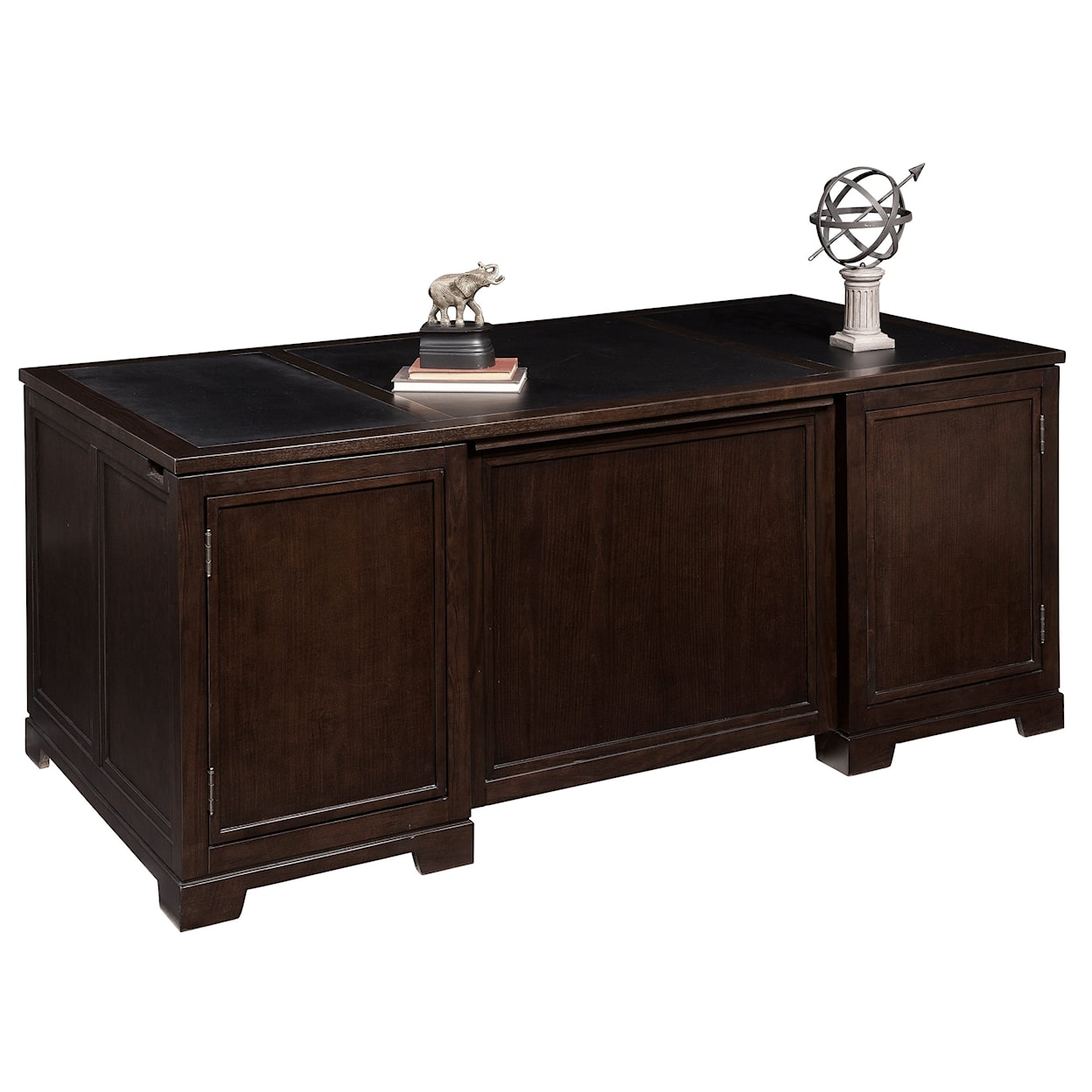 Hekman Mocha Executive Desk