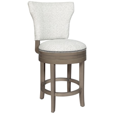 Leland III Swivel Counter Stool