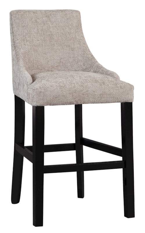 Contemporary Upholstered Barstool