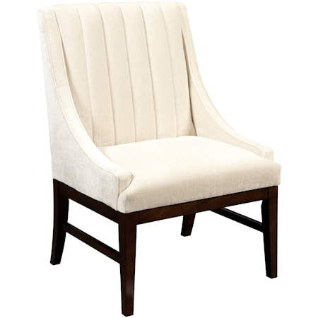 Nathan Accent Chair with Tufted Back