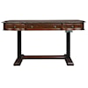 Hekman Old World Walnut Burl Adjustable Height Desk