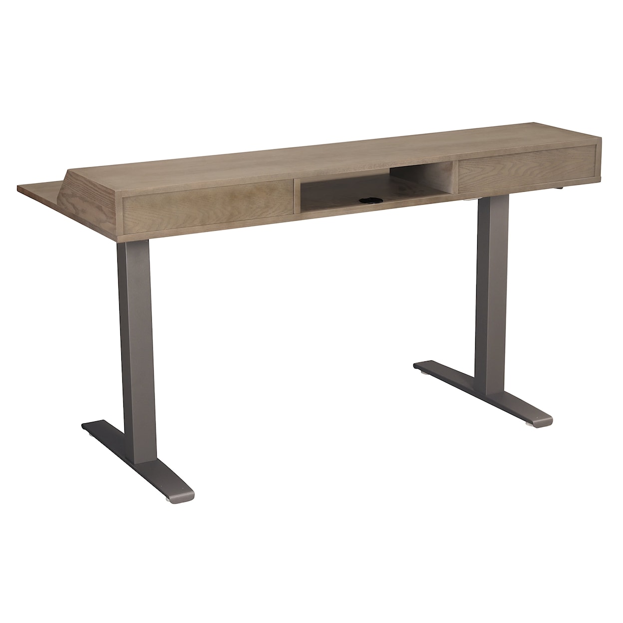 Hekman Office Custom Fixed Height Desk