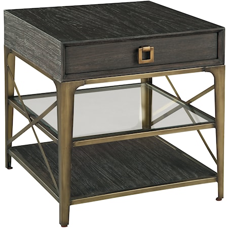 Hekman Lamp Table With Drawer