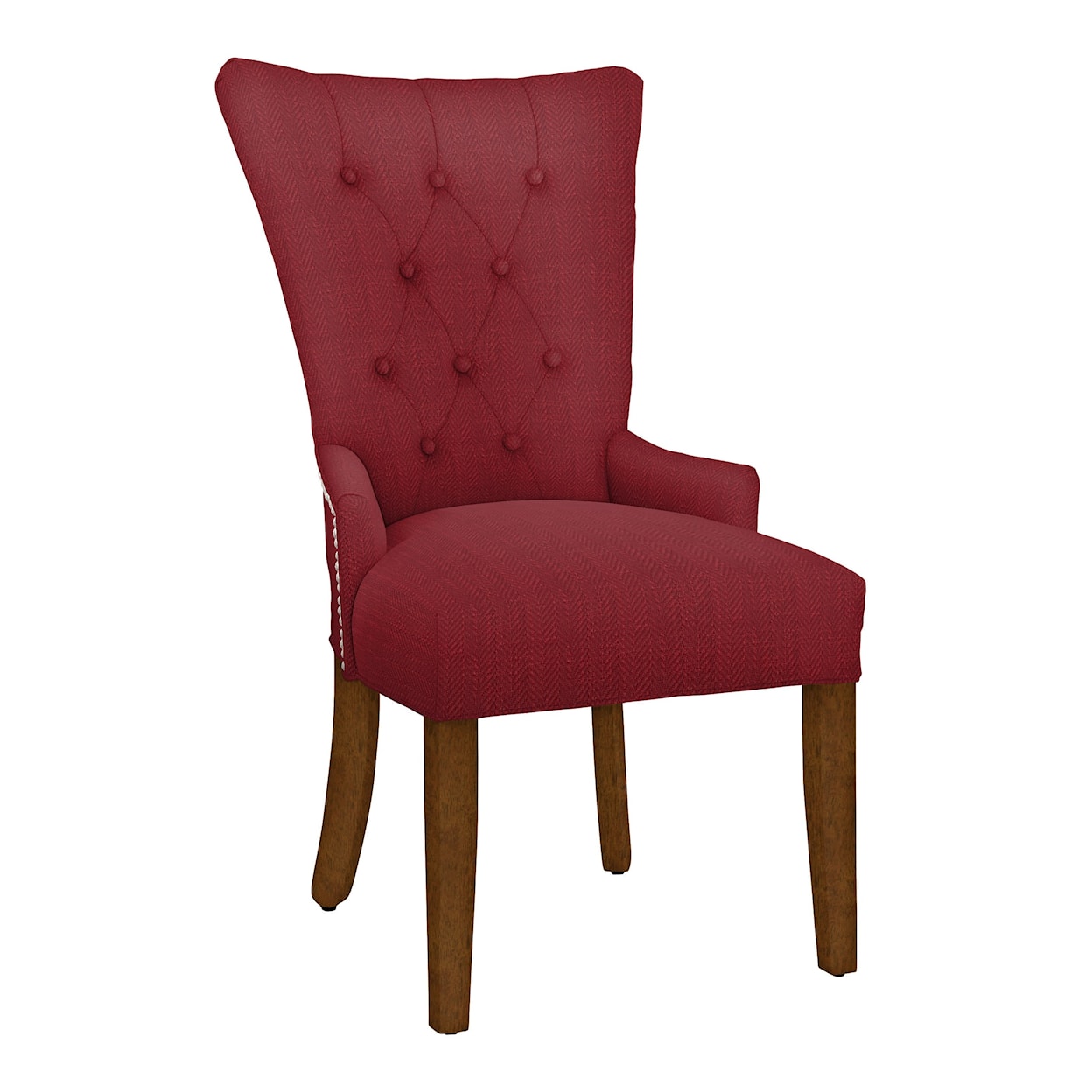 Hekman Upholstery Sandra Dining Chair with Nailheads