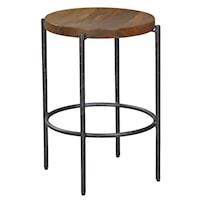 Counter Stool/Forged Legs