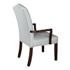 Hekman Upholstery Candice Dining Chair with Buttons
