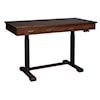 Hekman Mocha Adjustable Height Desk