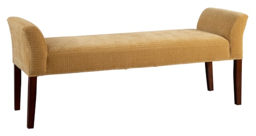 Contemporary Upholstered Accent Bench