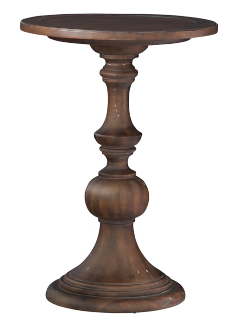 Chairside Pedestal Table