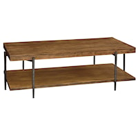 Hekman Rectangular Coffee Table With Shelf