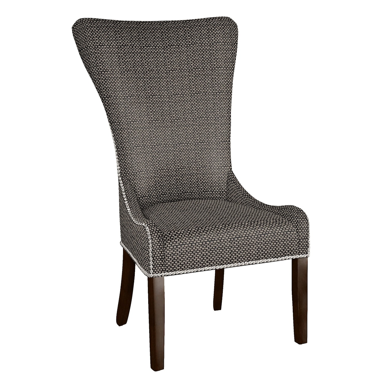 Hekman Upholstery Christine Hostess Chair with Nailheads