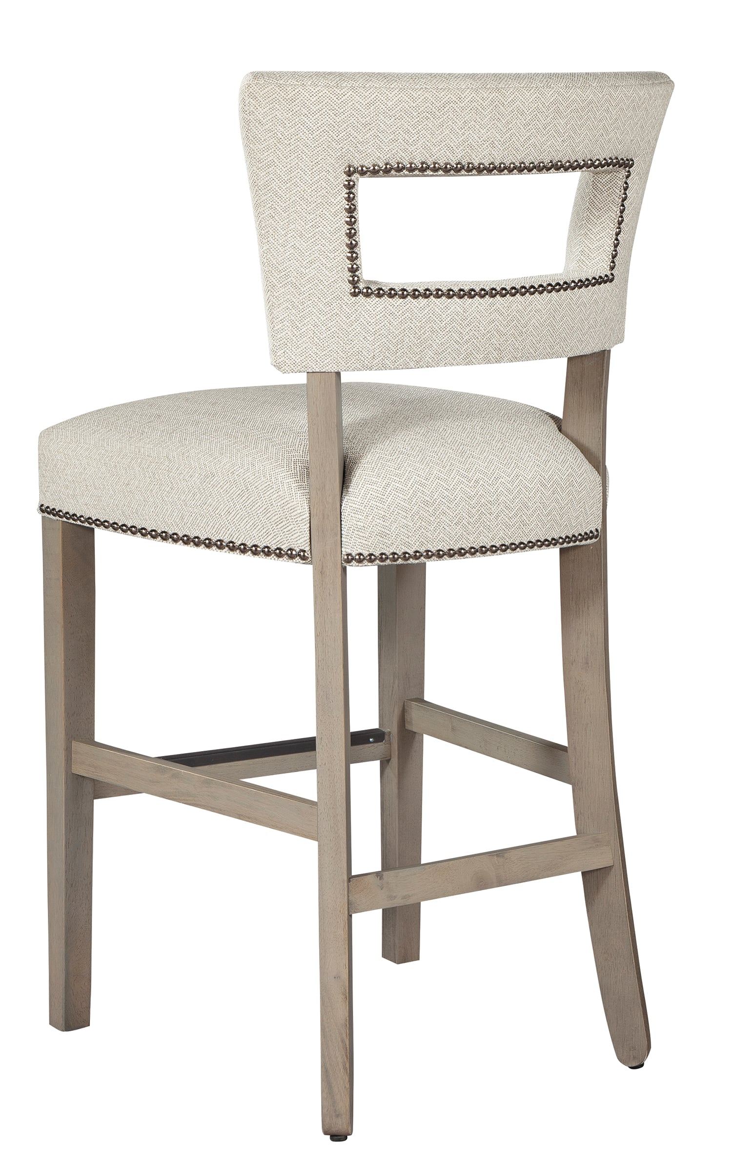 Meyers Bar Stool with Nailheads