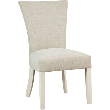 Contemporary Full Back Upholstered Dining Chair