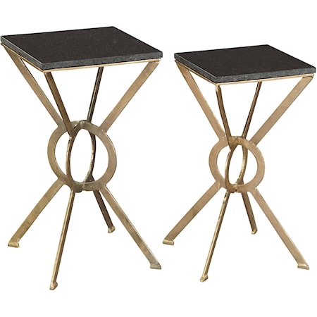 Set of 2 Accent Tables