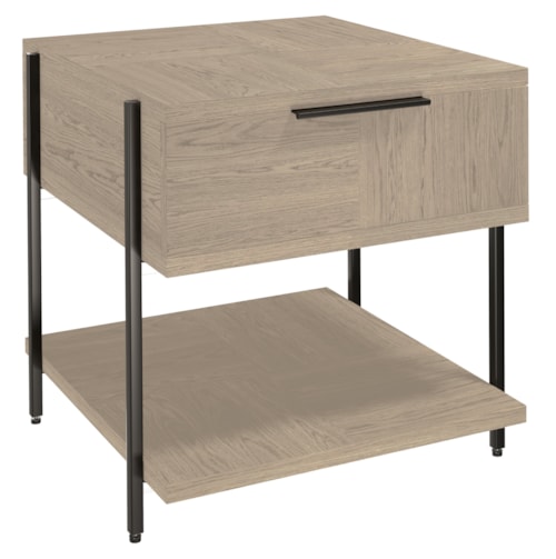 Drawer Lamp Table