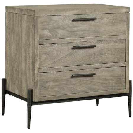 Three Drawer Night Stand