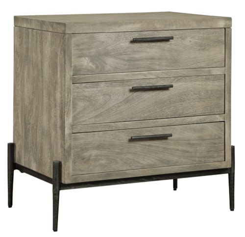 Three Drawer Night Stand