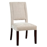 Contemporary Full Back Upholstered Dining Chair