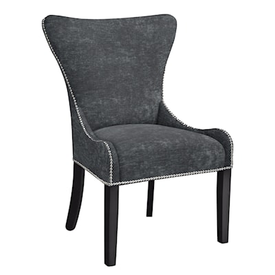 Hekman Upholstery Christine Dining Chair with Nailheads