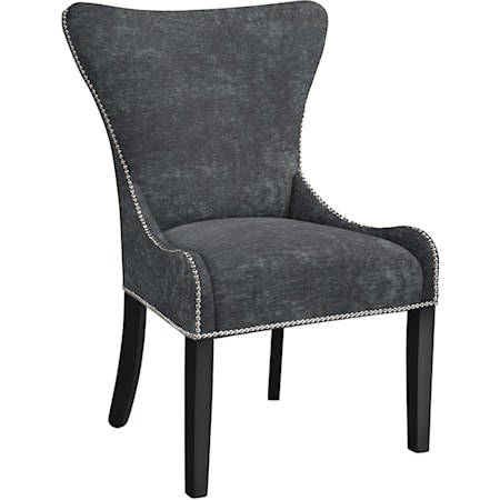 Christine Dining Chair with Nailheads