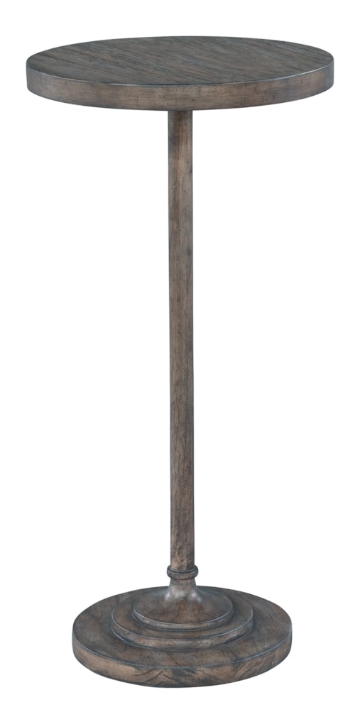 Hekman Slim Post Chairside Table