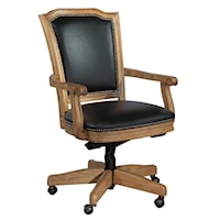 Hekman Wood Frame Desk Chair