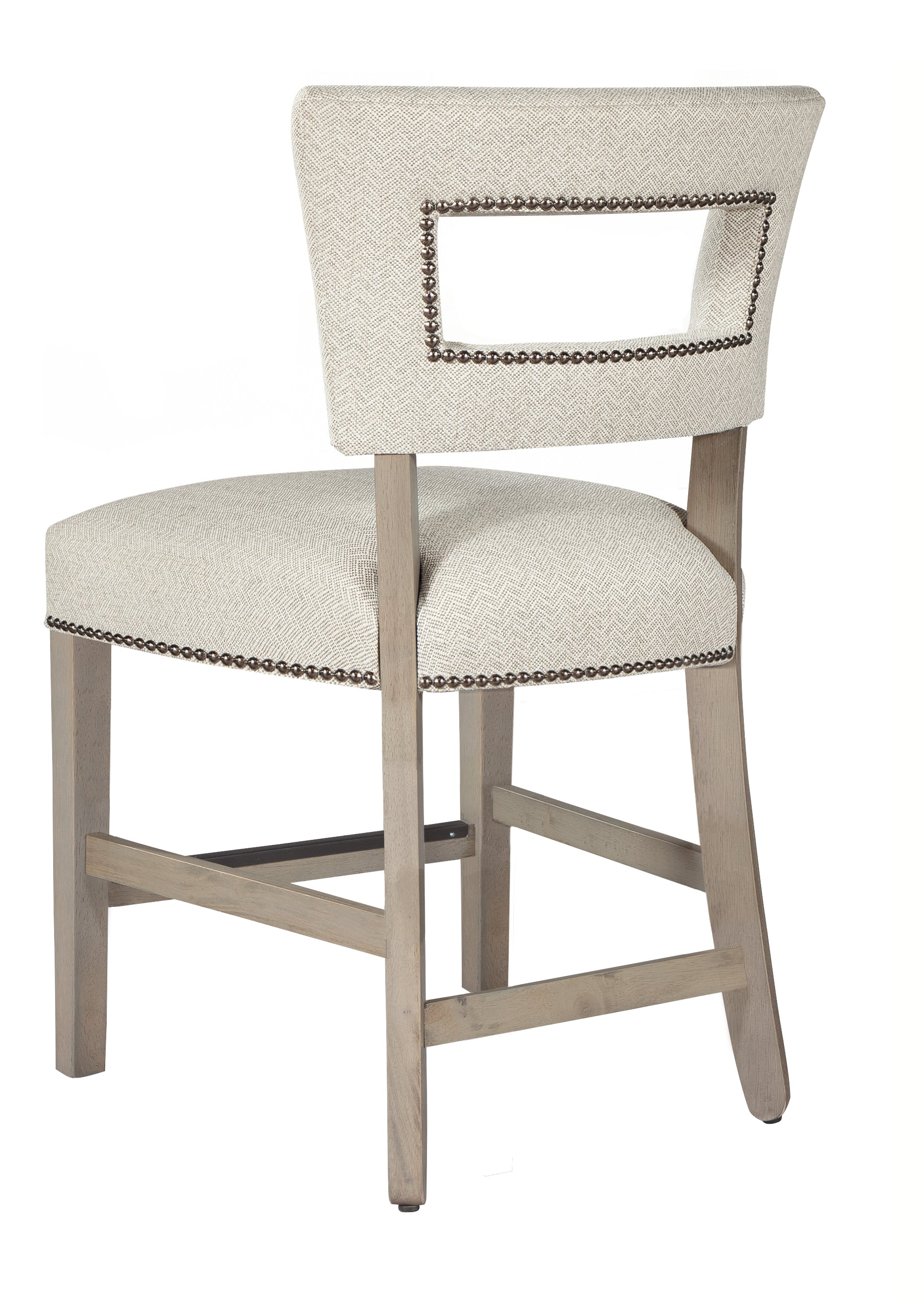 Meyers Counter Stool with Nailheads