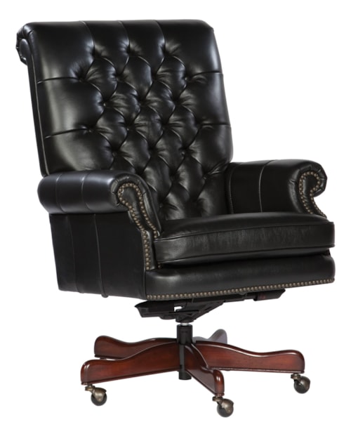 Hekman Executive Tilt Swivel Chair Black