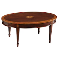 Hekman Oval Coffee Table