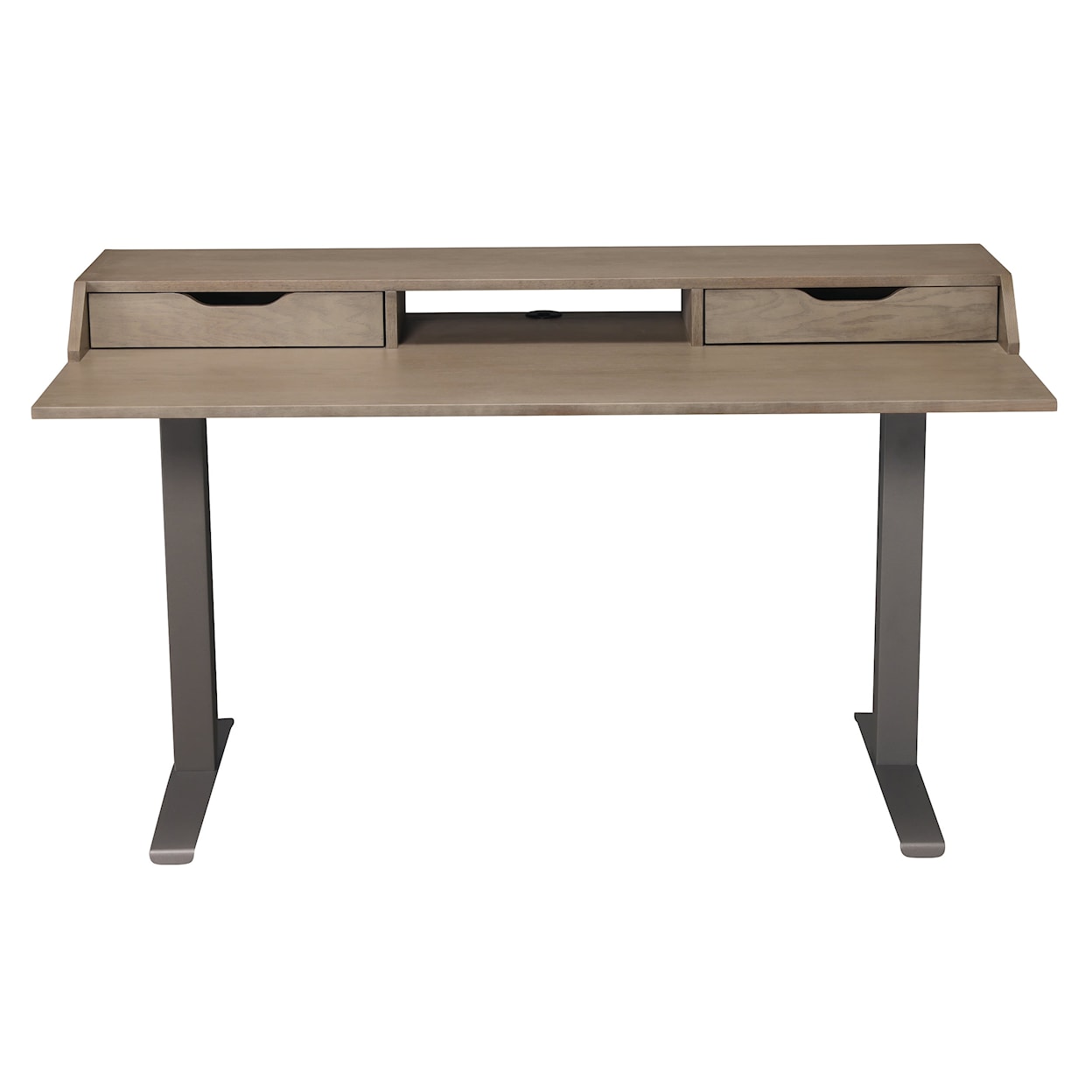 Hekman Office Custom Fixed Height Desk