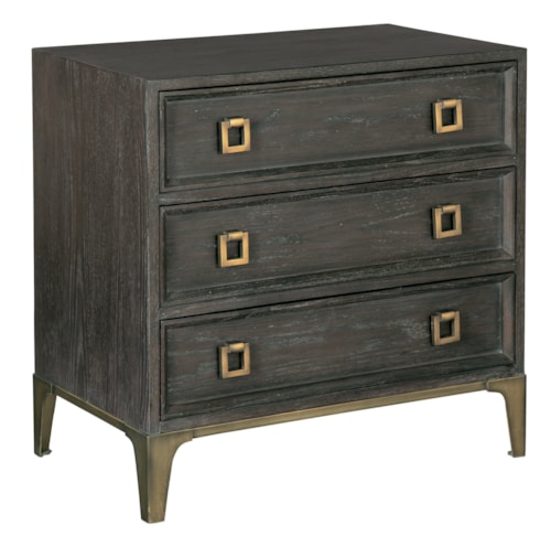 Hekman Triple Drawer Night Stand