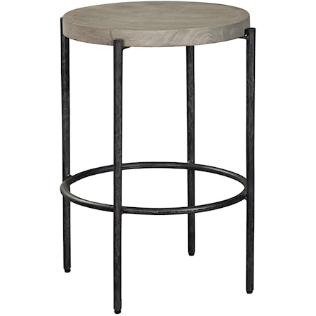 Counter Stool/Forged Legs