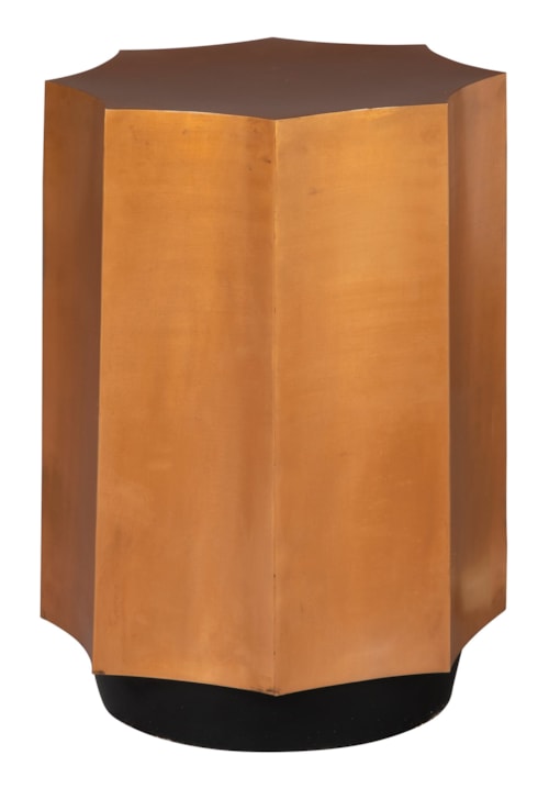 Fluted Column Side Table