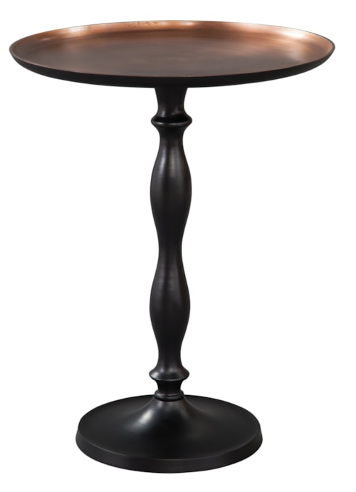 Hekman Copper Traytop Side Table