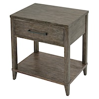 Single Drawer Nightstand