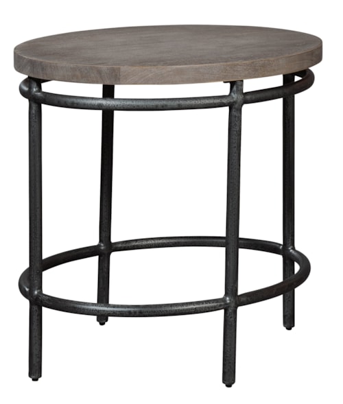 Hekman Oval End Table