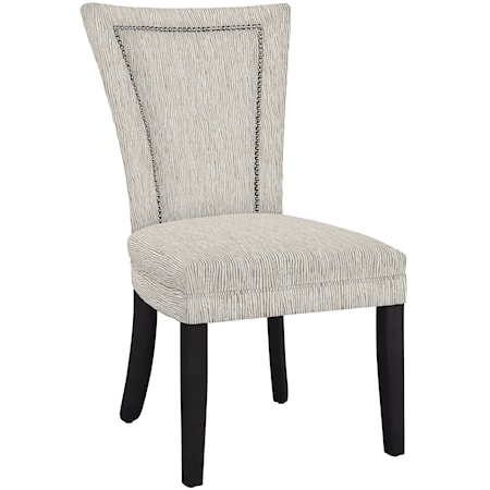 Jeanette Dining Chair with Nailheads