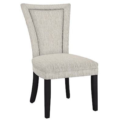 Hekman Upholstery Jeanette Dining Chair with Nailheads