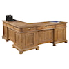 Hekman Wellington Hall Office Executive L-shape Desk