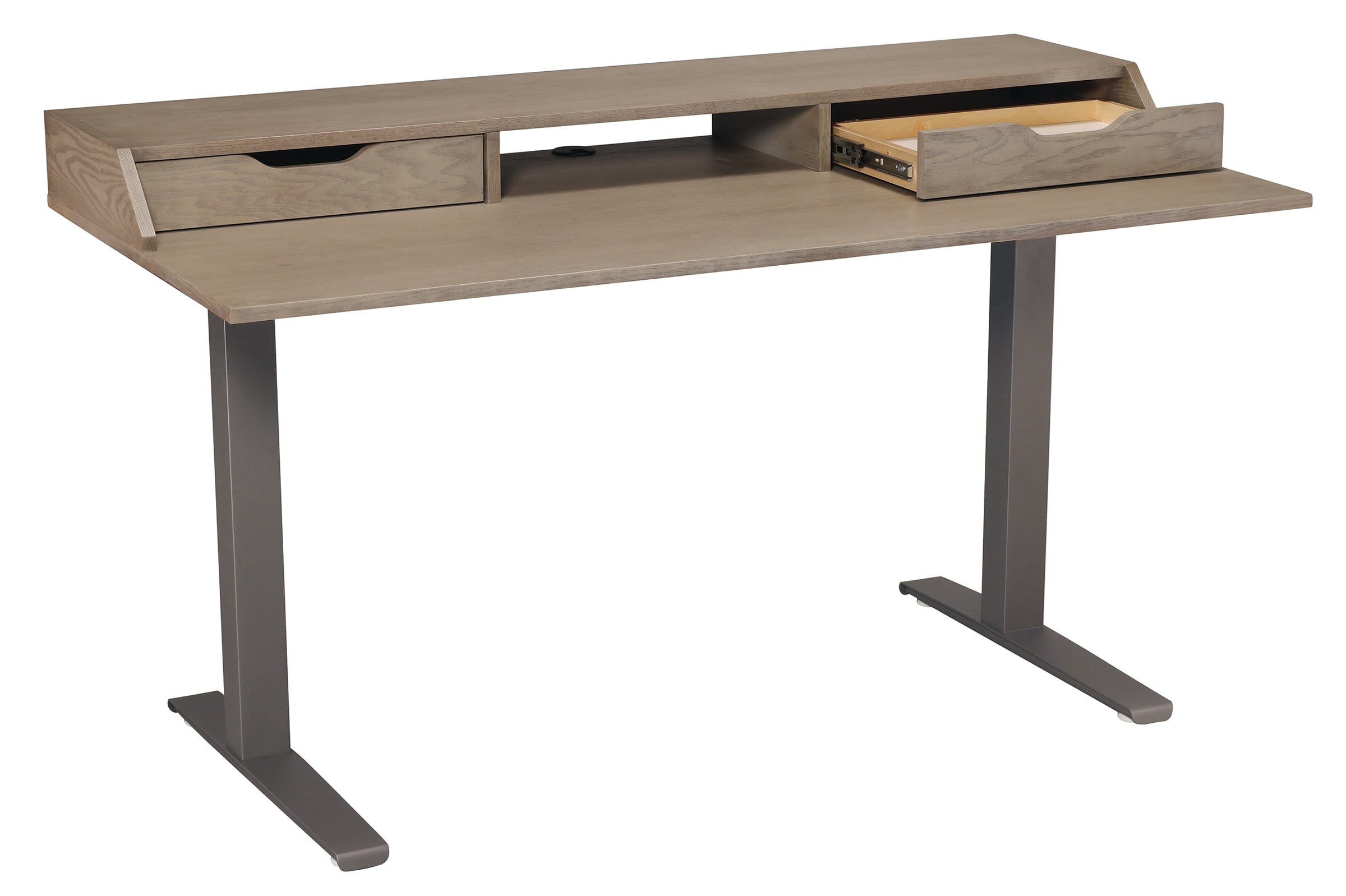 Hekman Office Custom Fixed Height Desk